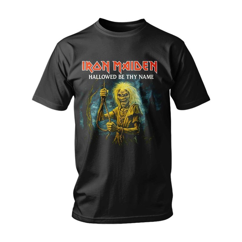 Тениска Iron Maiden Hallowed By Thy Name 100% памук | Heavy Metal